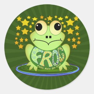 FROG RONDE STICKER