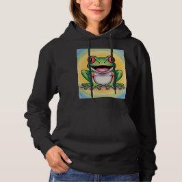 Frog’s Gentle Smile Hoodie