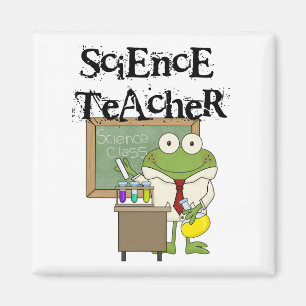 Frog Science Teacher Magneet