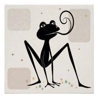 Frog Spring Poster Perfect Poster