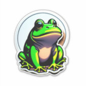 Frog Stickers Uw creatieve metgezel (Voorkant)