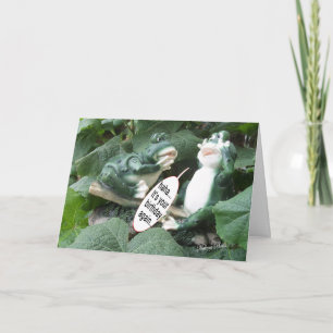 Frog Talk 5840 kikker- haha je bday Kaart