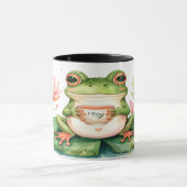 Frog Tea Mug - Cute Kawaii Hoppy Hour Gift (Centre)