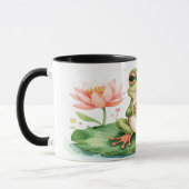 Frog Tea Mug - Cute Kawaii Hoppy Hour Gift (Gauche)
