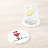 Frog Trots Grootouder van Meisje Gifts Zandsteen Onderzetter (Zijkant)