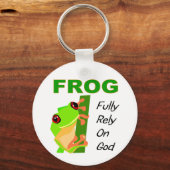 FROG, volledig vertrouwen op God Sleutelhanger (Voorkant)