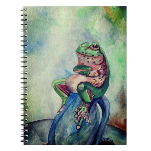 Frog Waterverf Art Notitieboek (Voorkant)