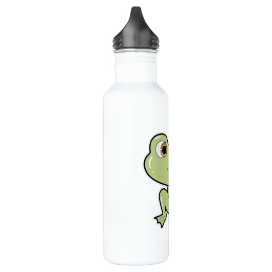 Frog with Cup Waterfles (Links)