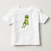 Frog with Jetpack Kinder Shirts (Voorkant)