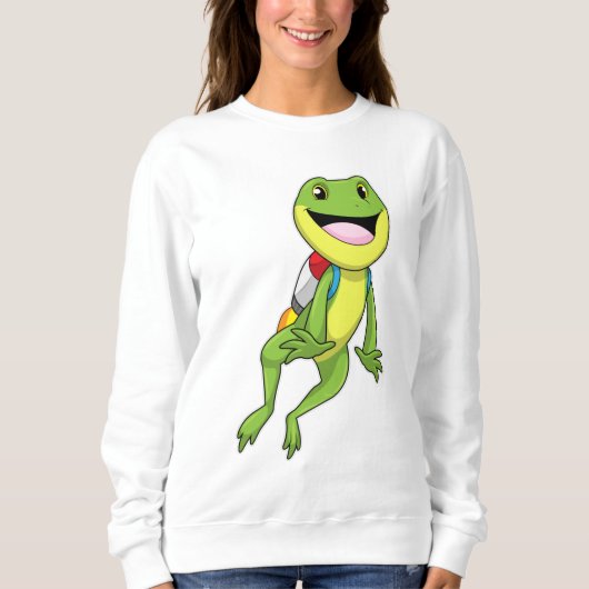 Frog with Jetpack Trui (Voorkant)
