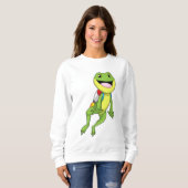 Frog with Jetpack Trui (Voorkant volledig)