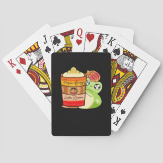 Frogg Drink pittige pompoenlatte Pokerkaarten