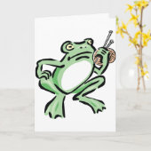 Frogger Kaart (Gele Bloem)