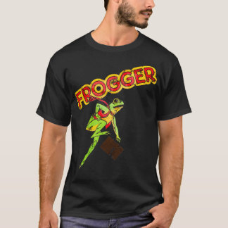 Frogger  stijl t-shirt