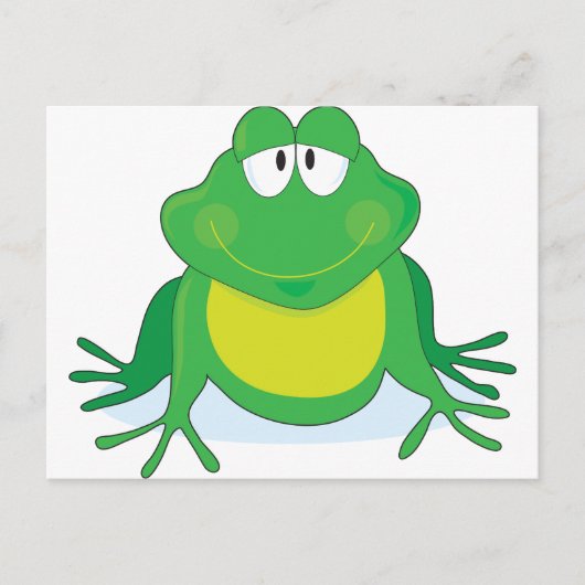 Froggie Briefkaart (Voorkant)