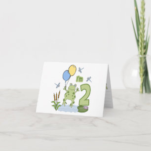 Froggy 2e verjaardag invulling uitnodigingen