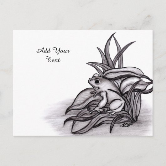 Froggy Briefkaart (Voorkant)