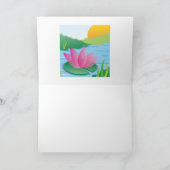 Froggy - carte de voeux (Intérieur)