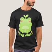 Froggy Crossing Frog Vibes T-shirt (Voorkant)
