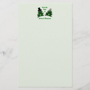 Froggy Wedding - Briefpapier