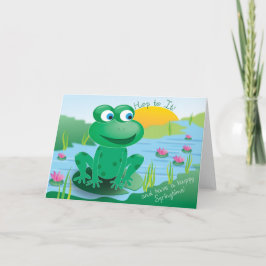 Froggy - Wenskaart Kaart
