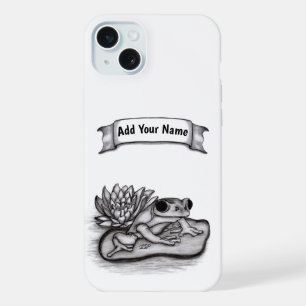 Froggy with Lotus Flower, Ajouter votre nom