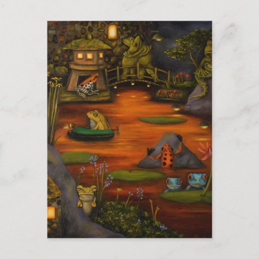 Frogland 2 briefkaart (Voorkant)