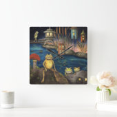 Frogland Vierkante Klok (Huis)