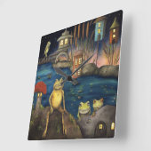 Frogland Vierkante Klok (Hoek)