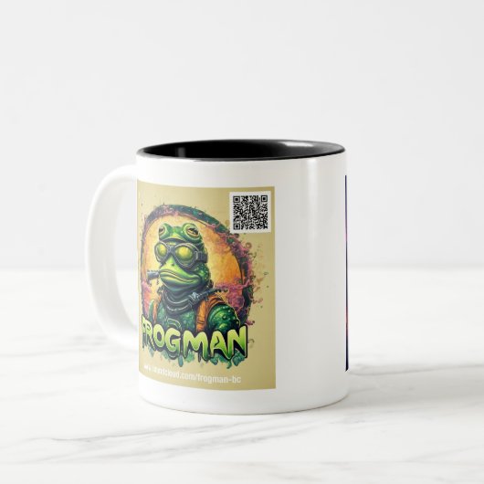 Frogman Mug (Devant gauche)