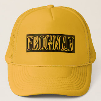 Frogman Trucker Hat Pet