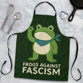 Frogs Against Fascism Portland Frog Protest Schort