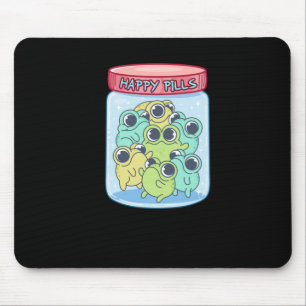 Frogs Happy Pills Sticker Muismat