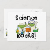 Frogs Science Rocks Briefkaart (Voorkant / Achterkant)