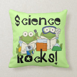 Frogs Science Rocks Kussen