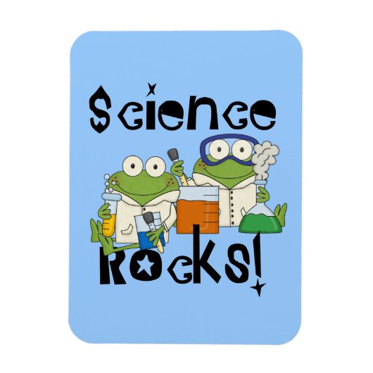 Frogs Science Rocks Magneet (Verticaal)
