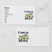 Frogs Science Rocks Visitekaartje (Voorkant / Achterkant)