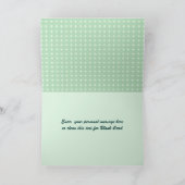 Frohe Ostern. Carte Pâques en allemand (Intérieur)