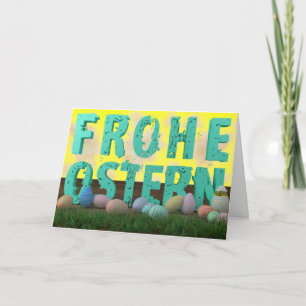 Frohe Ostern Kaart