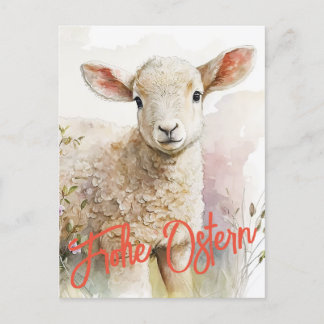 Frohe Ostern Postkarte Briefkaart