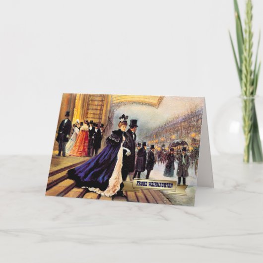 Frohe Weihnachten. Cartes de Noël en allemand (Devant)