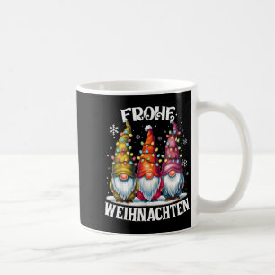 Frohe Weihnachten Duitse Gnome Kerst Decoratie Koffiemok