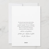 Frohe Weihnachten Duitse Kerst 4 Fotocollage Feestdagenkaart (Achterkant)