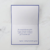 Frohe Weihnachten Duitse kerst personaliseren Kaart (Binnen)