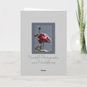 Frohe Weihnachten Feestdagen Kaart (Achterkant)