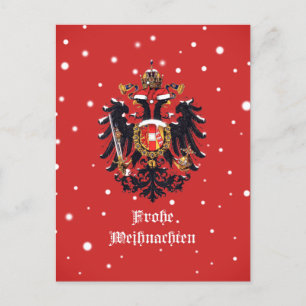 "Frohe Weihnachten" Habsburg Kerstmis Briefkaart