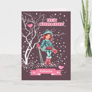 Frohe Weihnachten. kerstKaarten in het Duits Feestdagen Kaart