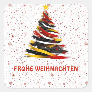 FROHE WEIHNACHTEN STICKER