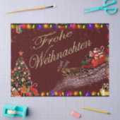 Frohe Weihnachten Tissuepapier (Craft)