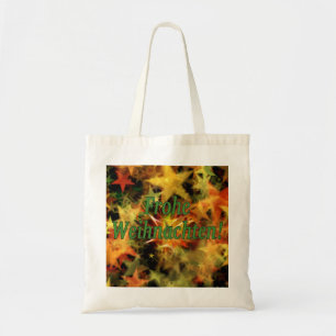 Frohe Weihnachten! Vrolijke Kerstmis in Duitse gf Tote Bag